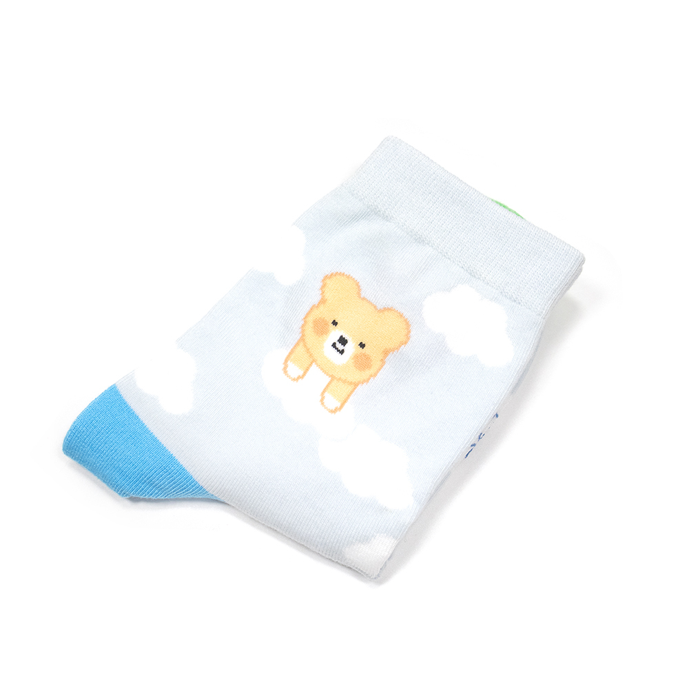 PINK&VEN・藍｜童襪