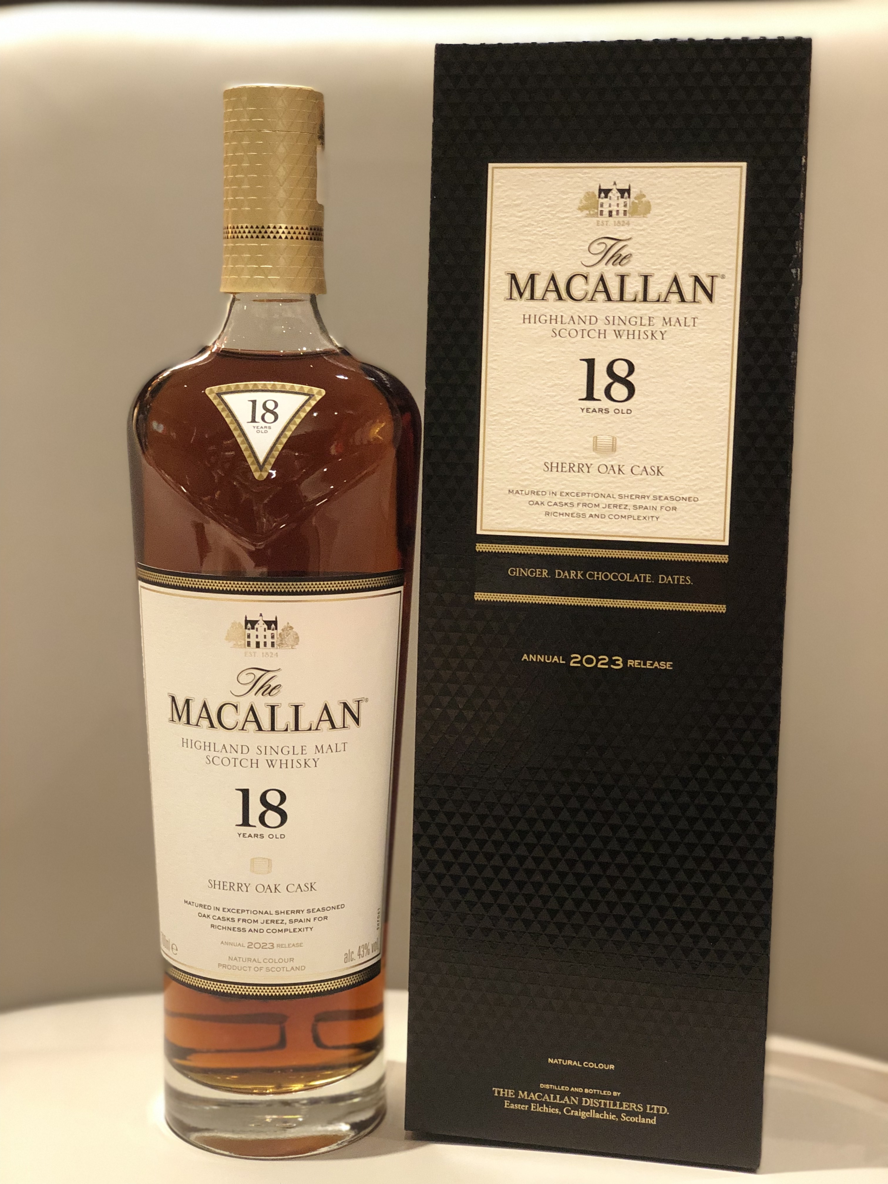 Macallan 18y Sherry Oak (2023 Edition) 麥卡倫 18年單桶