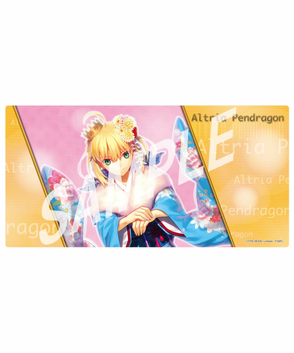 預購-『劇場版Fate/stay night [Heaven's Feel]』 電競滑鼠墊  Saber 和服Ver.【日本進口精品】