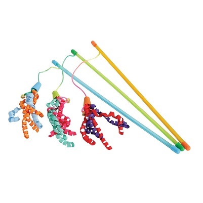 法國Zolux Enjoy系列 貓棒 - 絲帶棒 (款式隨機)