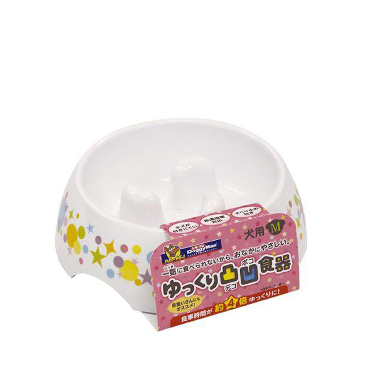 Doggyman 星星彩點慢食碗 M (57 x 172 x 175mm)