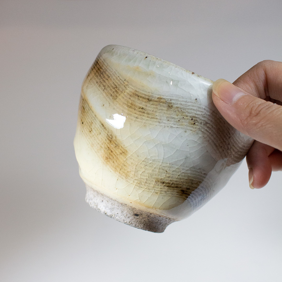 黎影翠波紋理杯