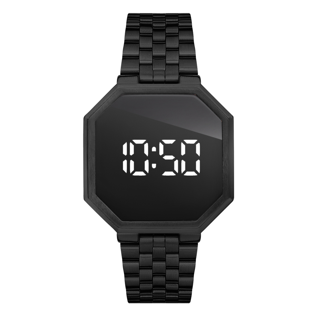 【FERRO 費羅】61489 不鏽鋼 電子 腕錶 手錶 -