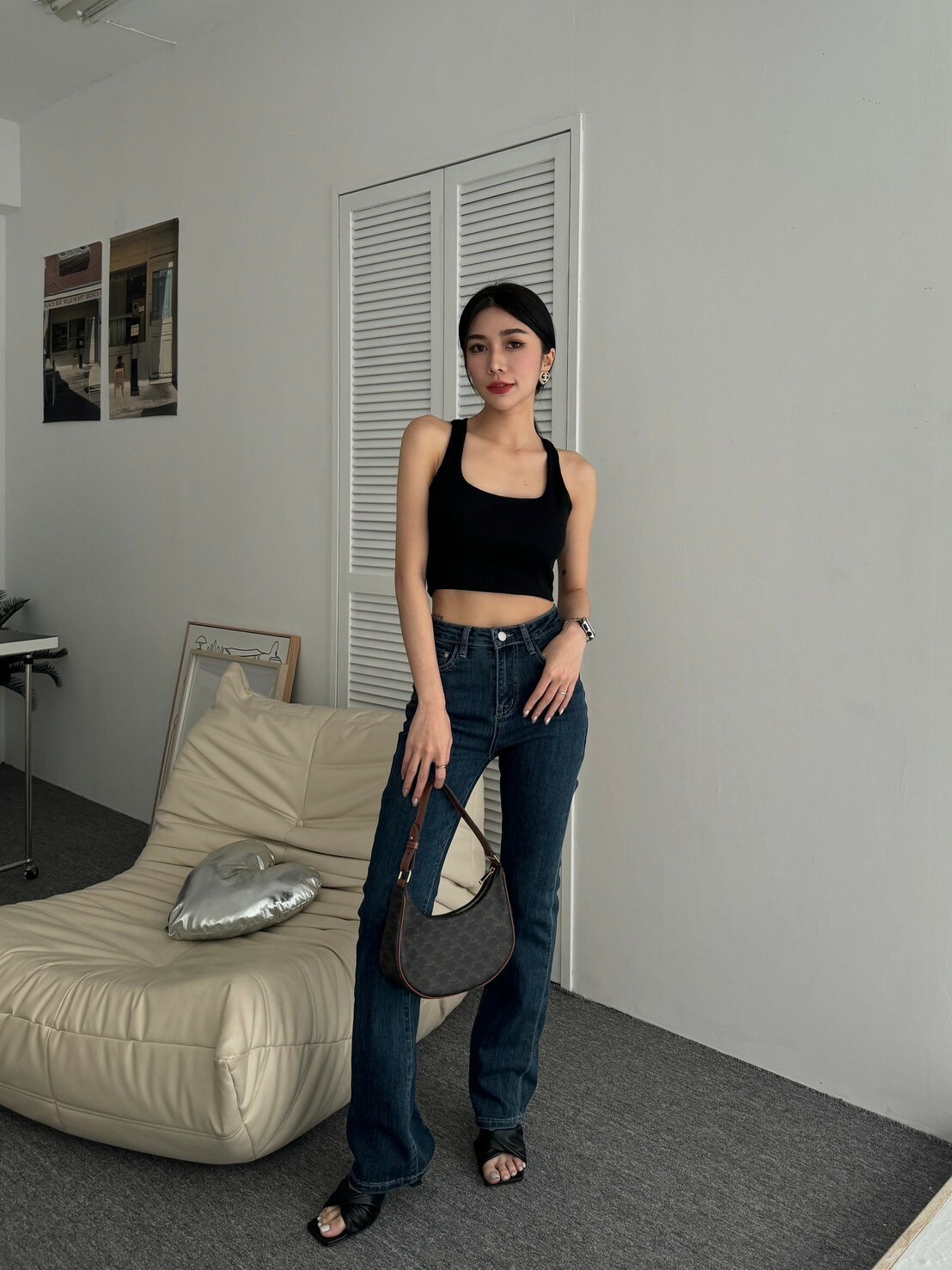 彈性後美背坑條BRATOP