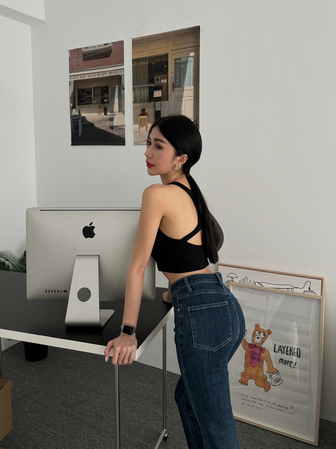 彈性後美背坑條BRATOP