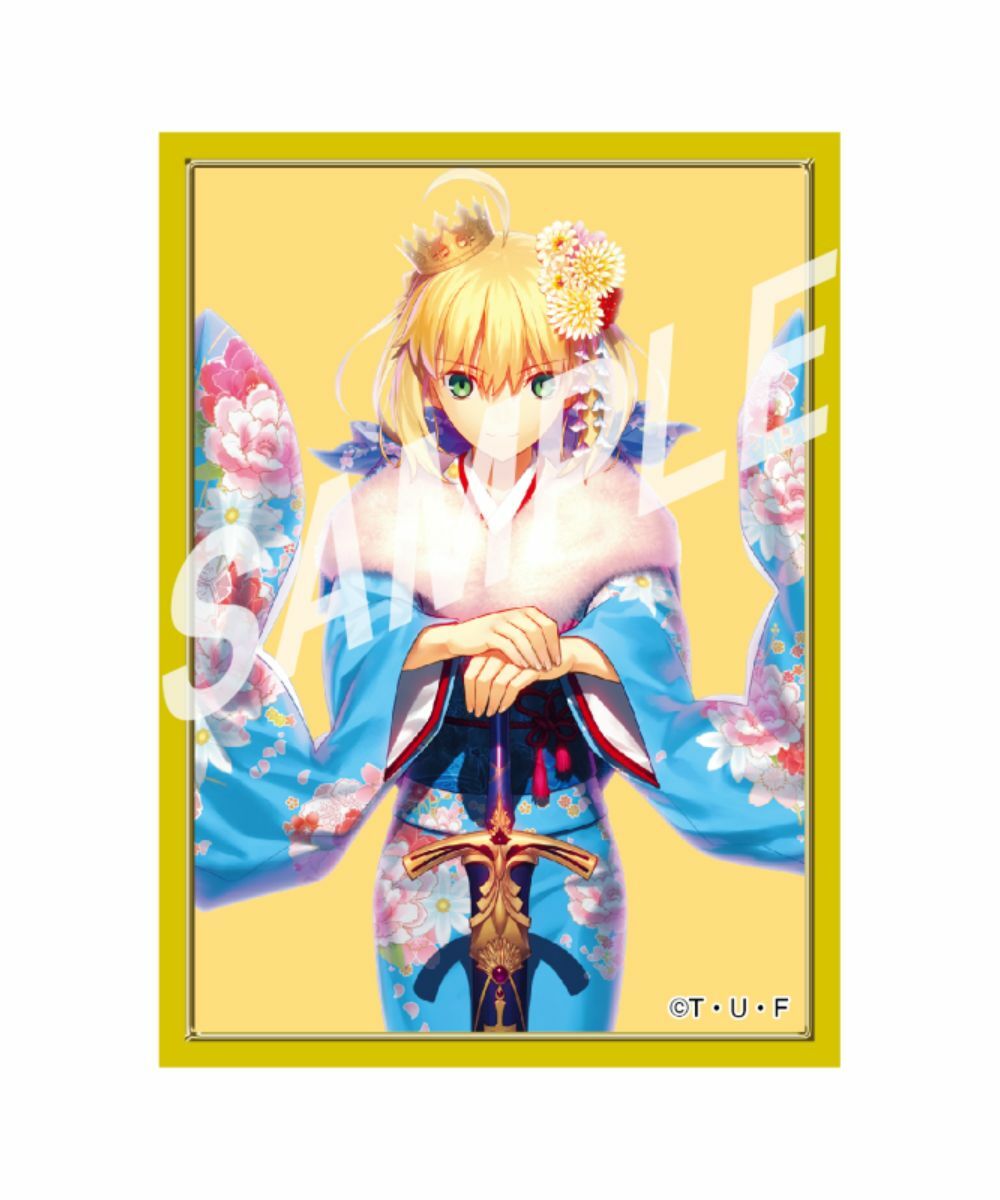 預購-角スリvol.33『劇場版Fate/stay night [Heaven's Feel]』 卡套 Saber 和服Ver.【日本進口精品】