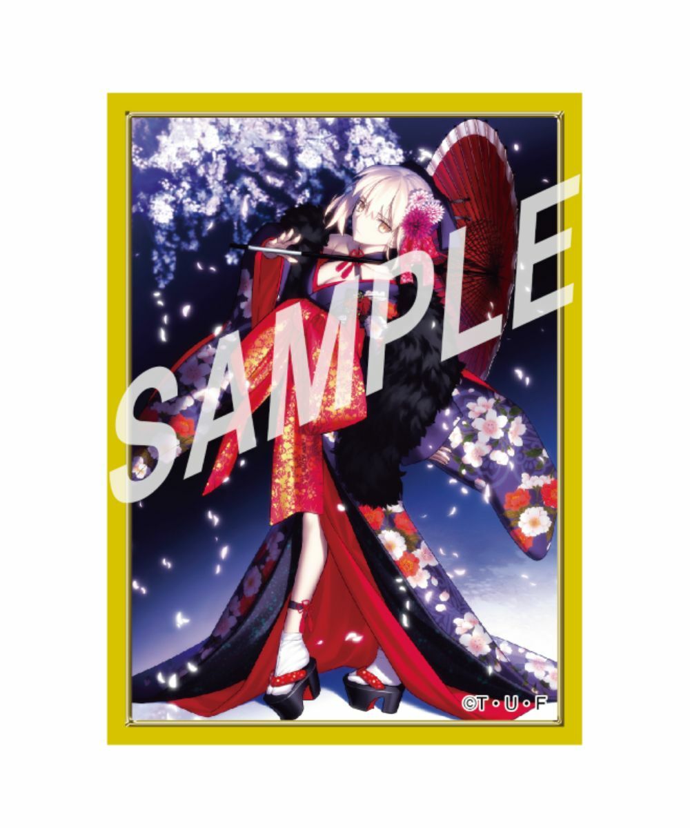 預購-角スリvol.33『劇場版Fate/stay night [Heaven's Feel]』 卡套 Saber Alter 和服Ver.【日本進口精品】