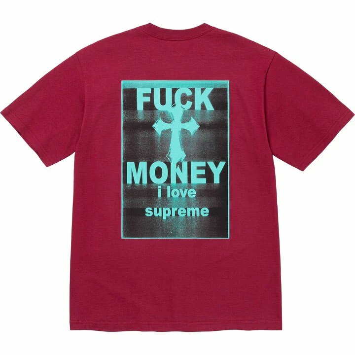 ミュージシャン Supreme Fuck Money Tee \"Heather Grey\" Supreme Fuck Money Tee Heather Grey