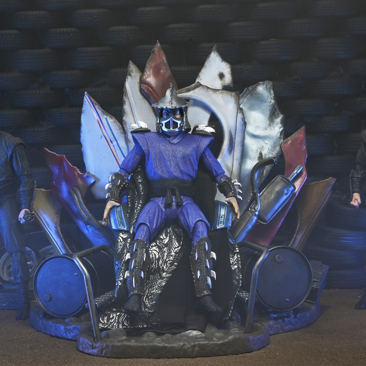 NECA 忍者龜2 黏液的秘密 立體場景 許瑞德的王座