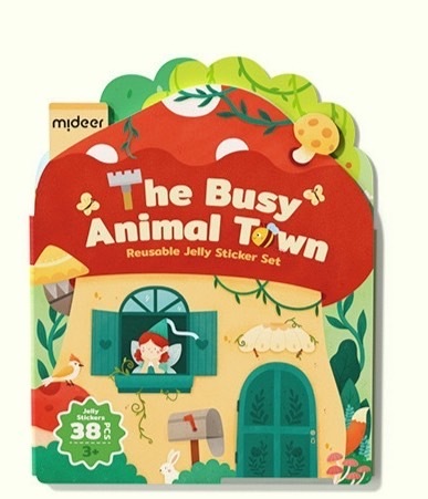 果凍場景貼紙書