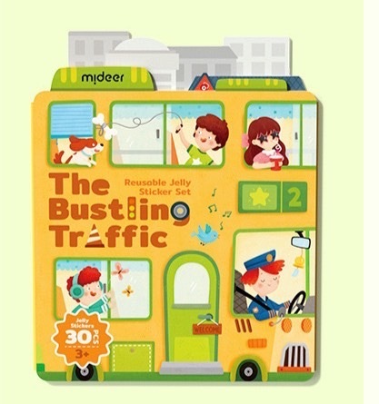 果凍場景貼紙書