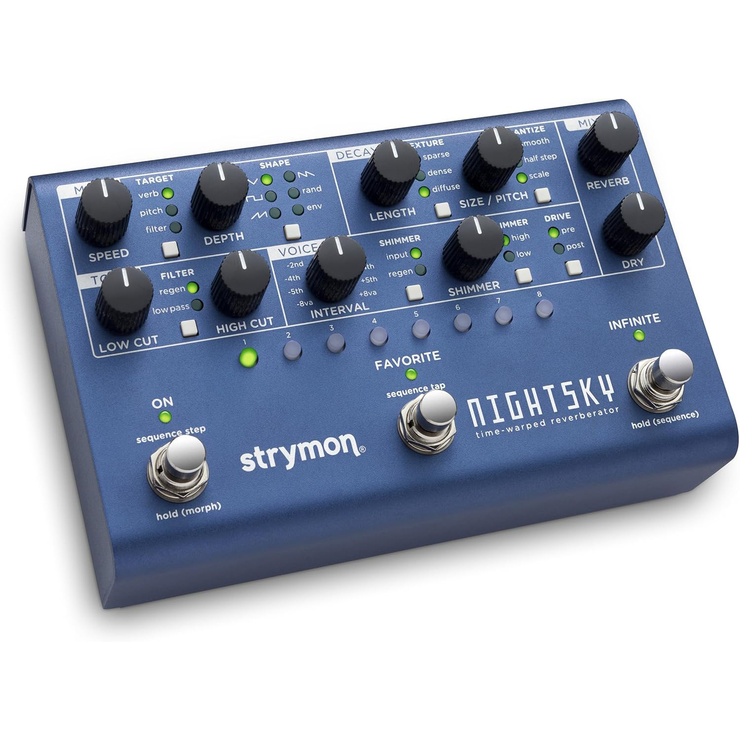 Strymon NightSky Time-Warped Reverb 殘響效果器