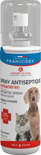 法國Francodex 犬貓用 無酒精消毒噴霧 100ml