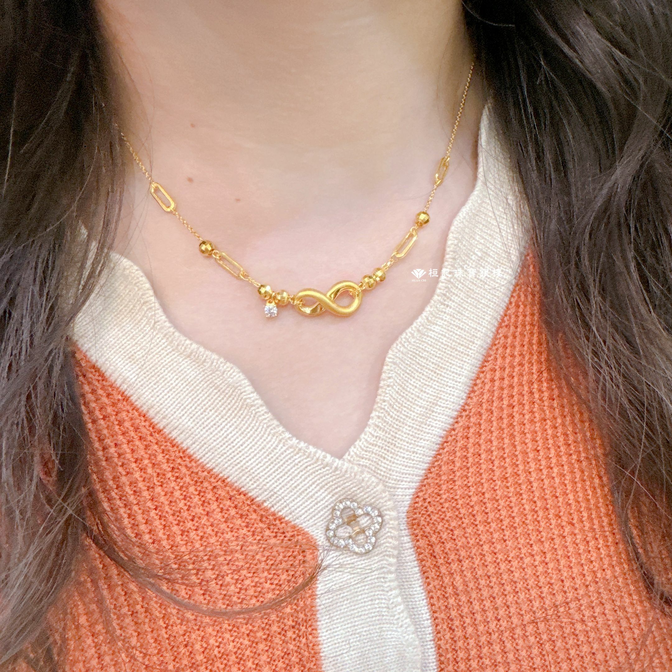無限美好 黃金項鍊