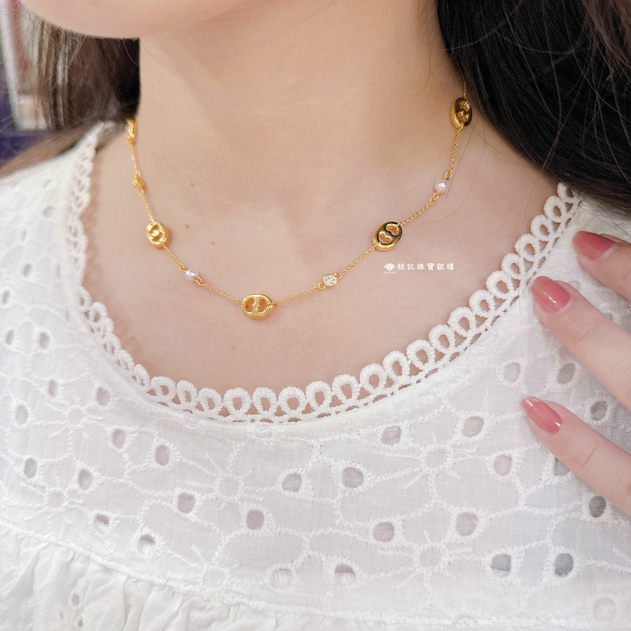 豬你好多愛 黃金項鍊