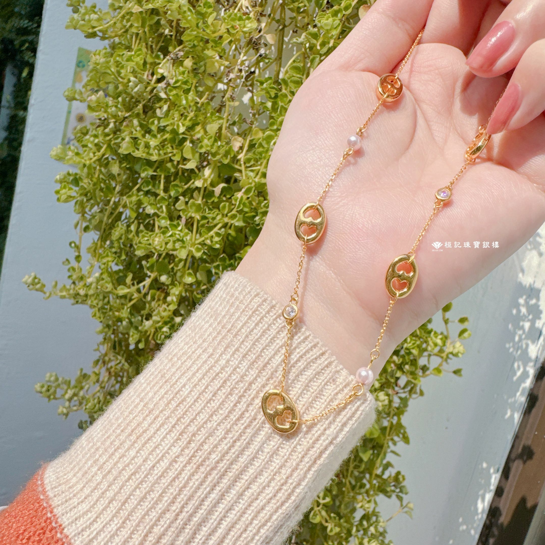 豬你好多愛 黃金項鍊