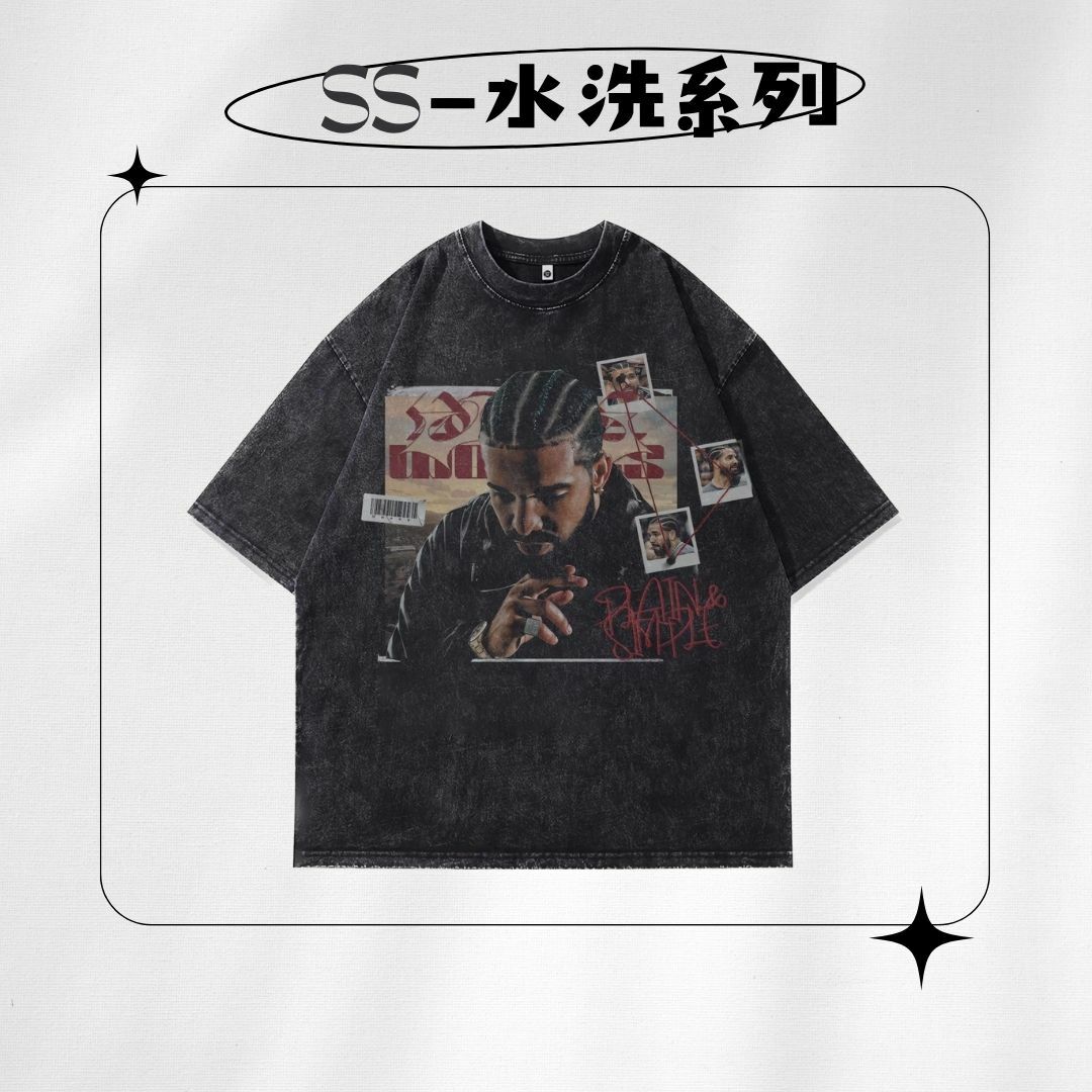 【SS 預購】名人系列 Drake 水洗短袖上衣