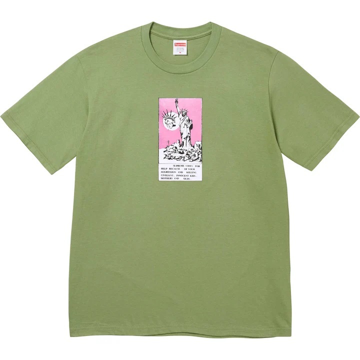 Supreme FW24 Liberty Tee 自由女神 短T 短袖上衣
