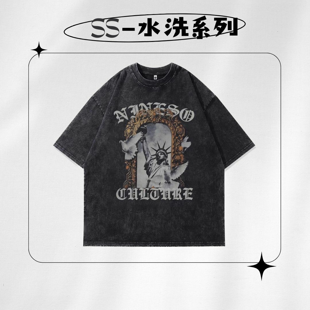 【SS 預購】美式系列 復古元素 自由女神像 鴿子