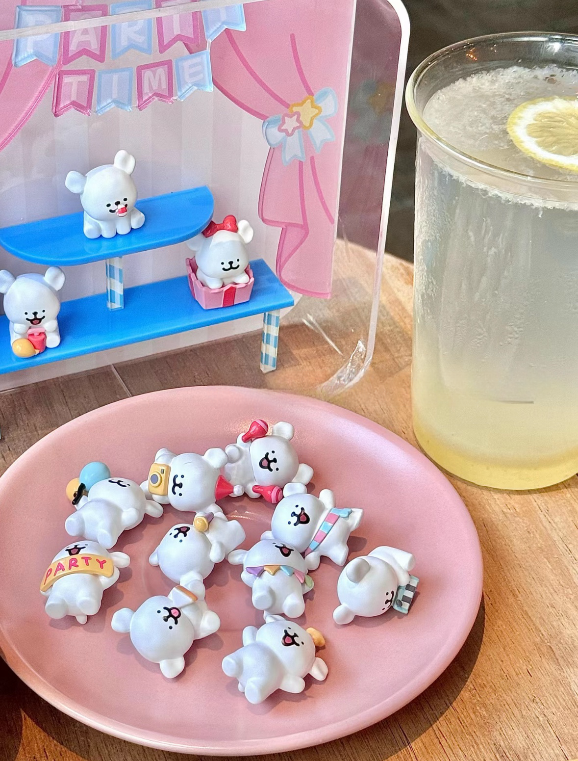 線條小狗 Maltese 馬爾濟斯 正版授權 派對系列迷你盲袋 公仔 盲盒 萌粒(任買兩件711免運)/預購