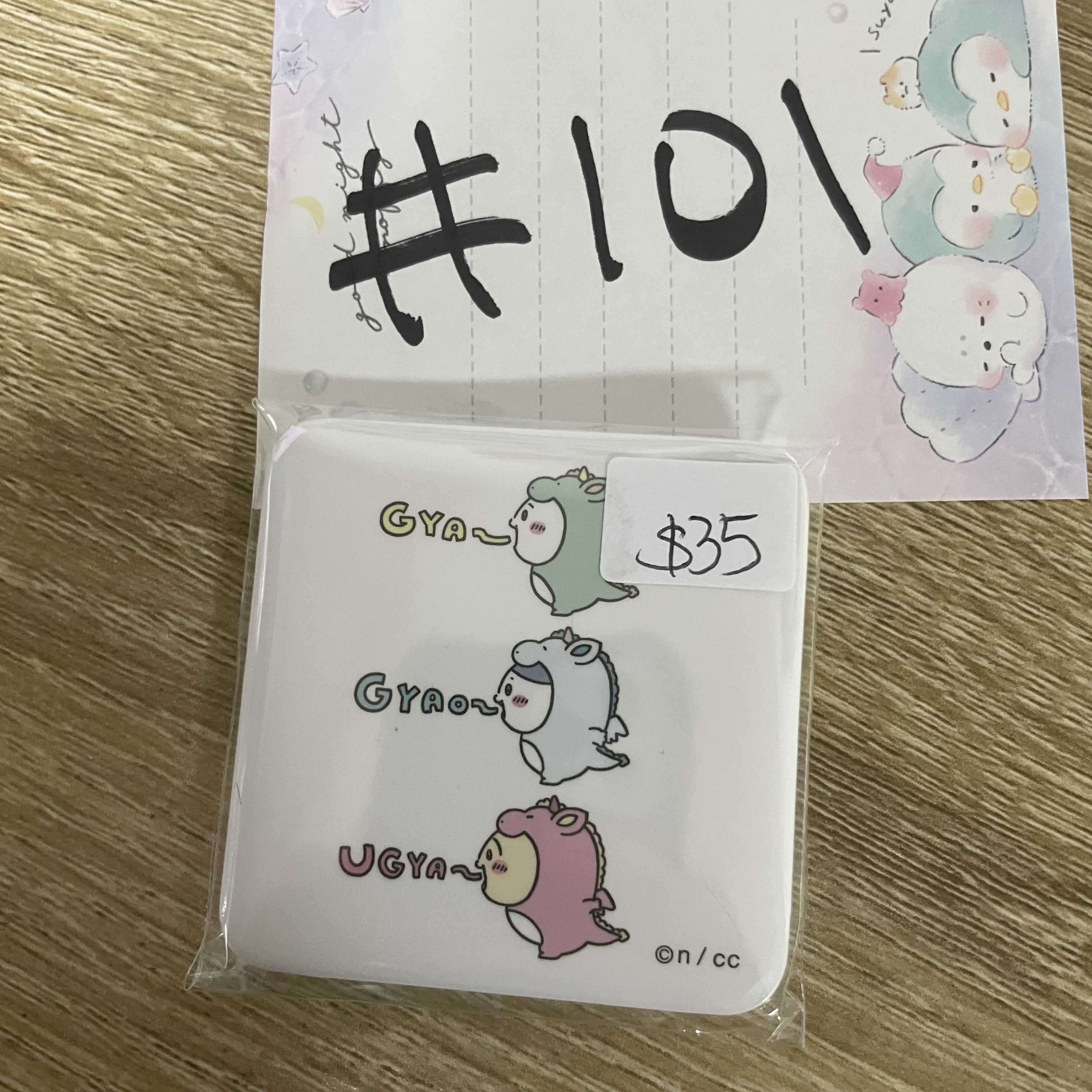 CHIIKAWA   襟章#101