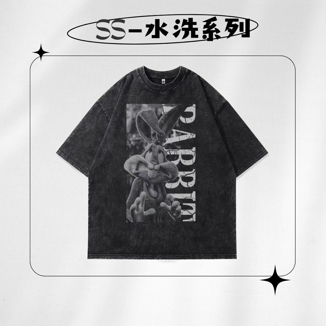 【SS 預購】卡通動漫系列 蘿拉兔歷險記 水洗短袖上衣