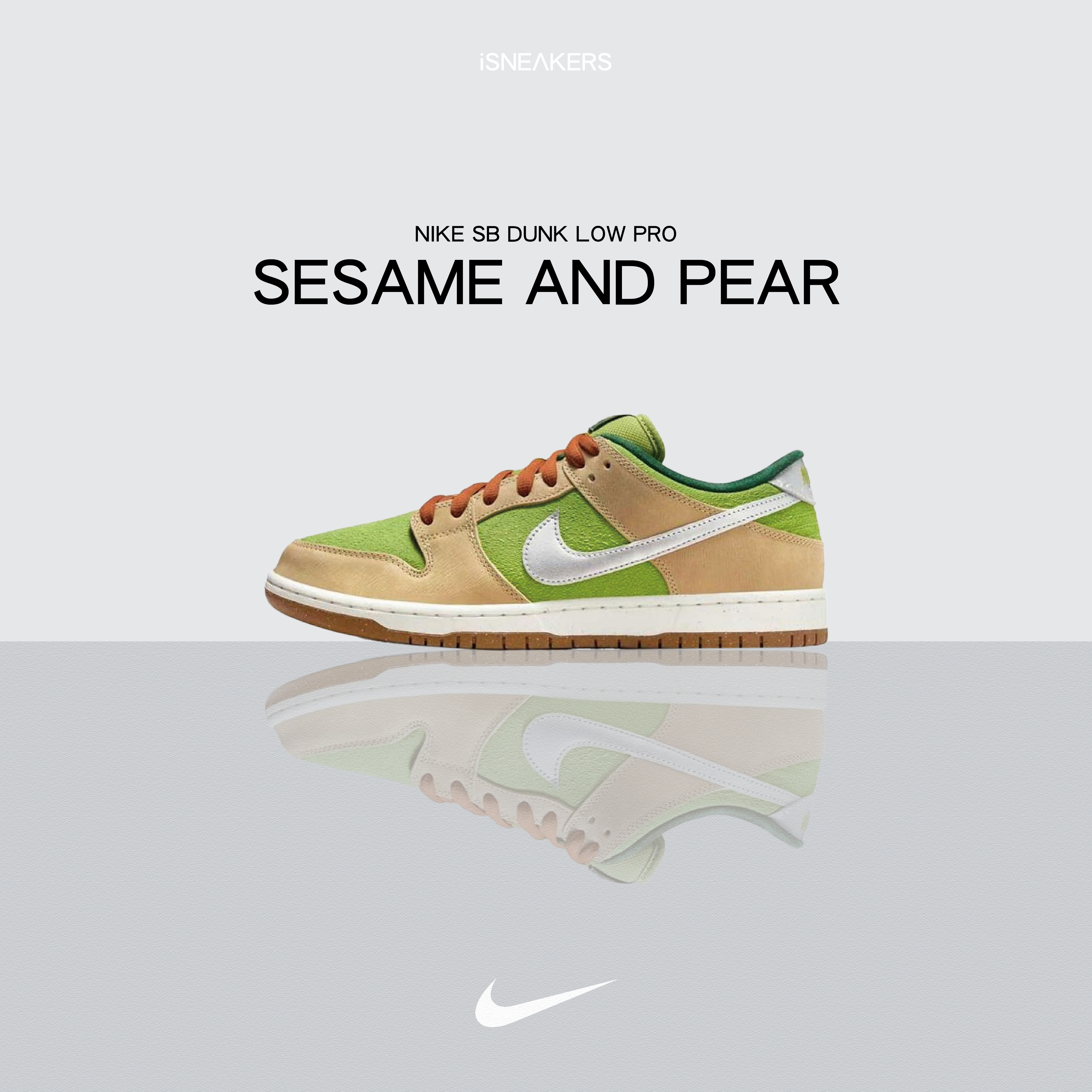 iSNEAKERS｜Nike SB Dunk Low PRO "Sesame And Pear" 芝麻酪梨 FQ7585-200