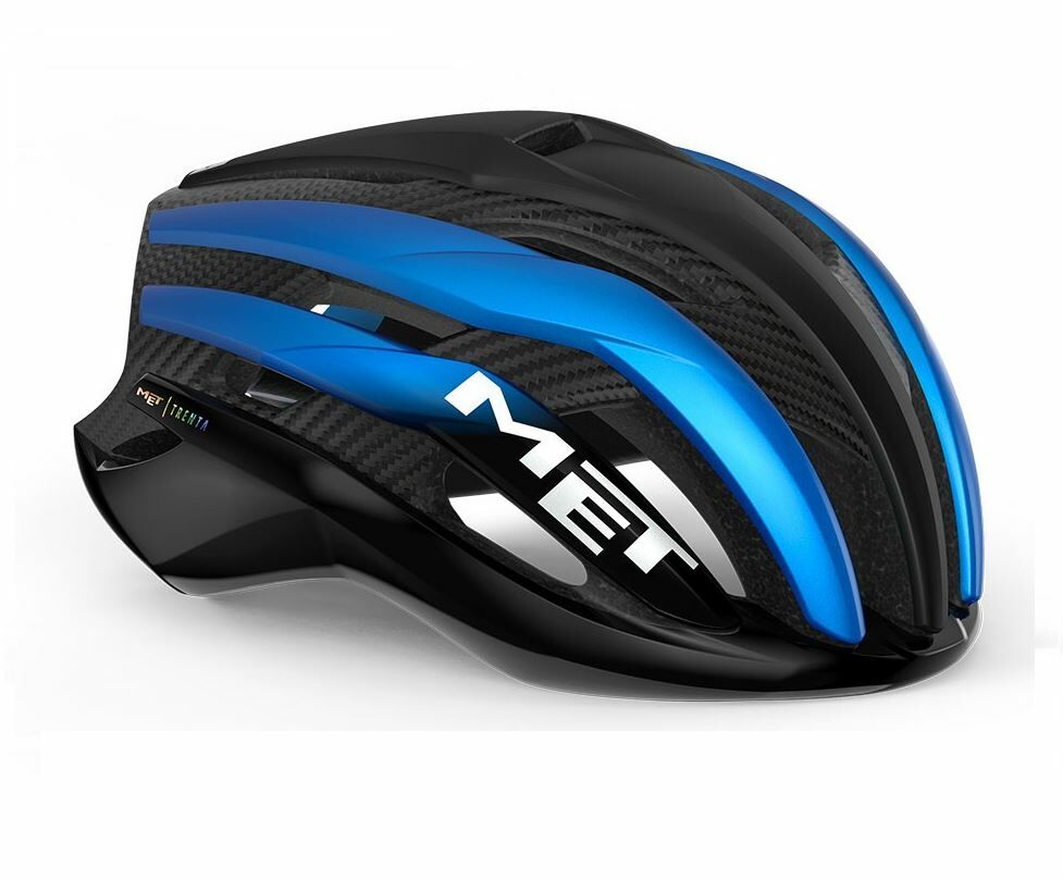 【MET】TRENTA 3K CARBON MIPS NB1 黑/藍 碳纖安全帽