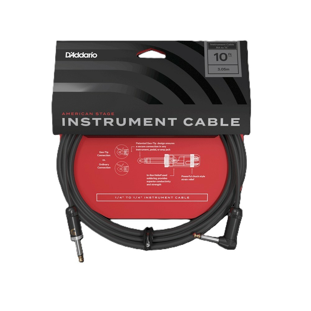 PLANET WAVES AMSGRA-10 美製導線 3米 直L頭