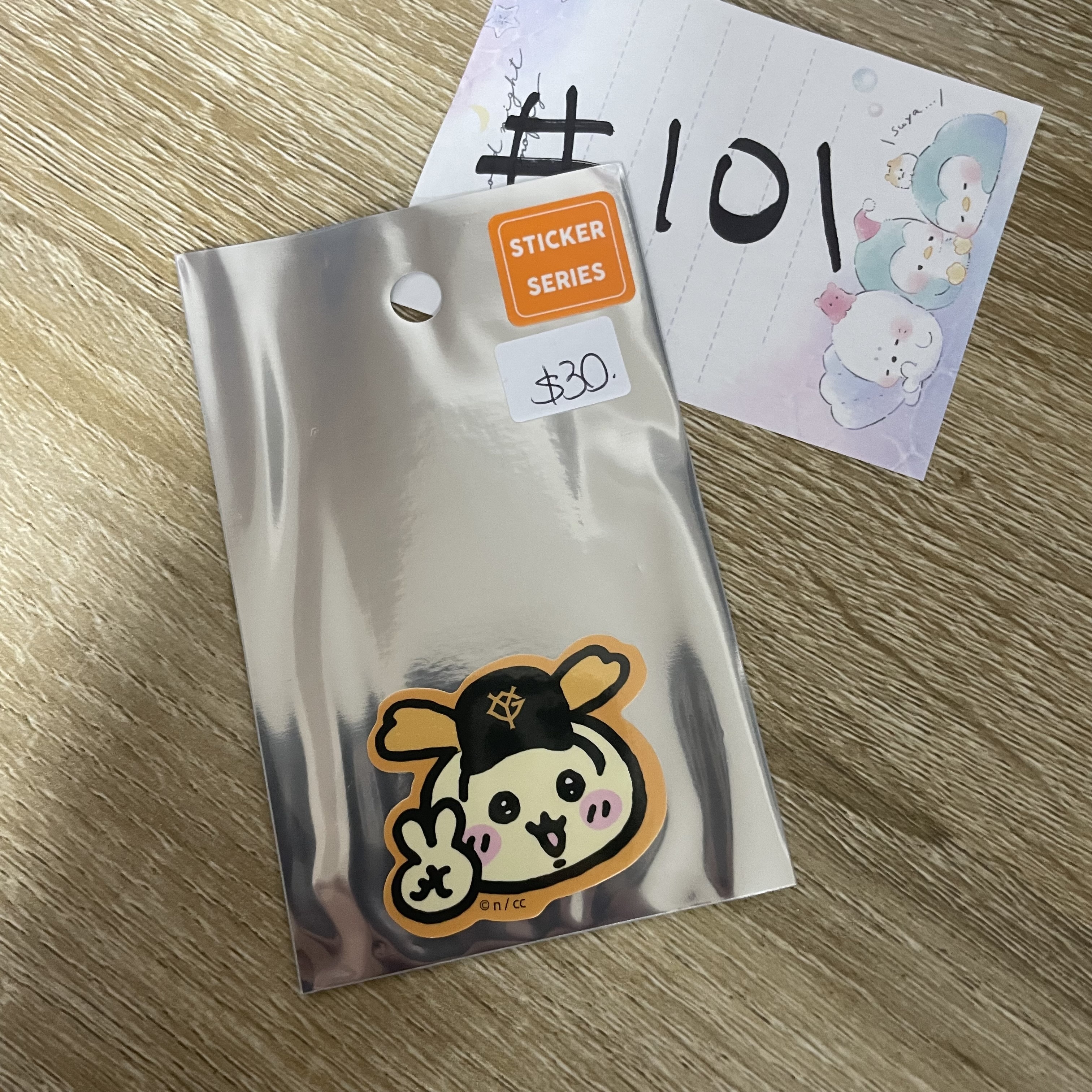 CHIIKAWA 兔兔 貼紙#101