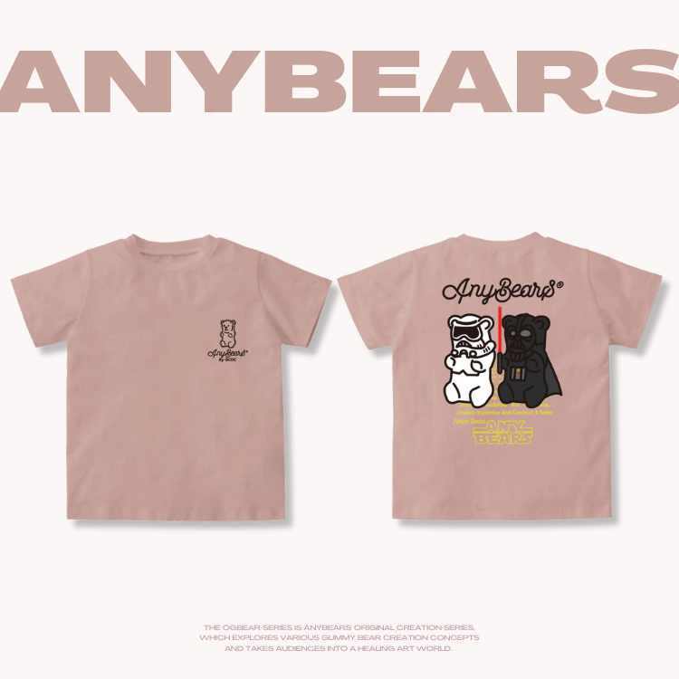 ANYBEARS® Kids collection Star Bear 星戰熊兒童短Tee