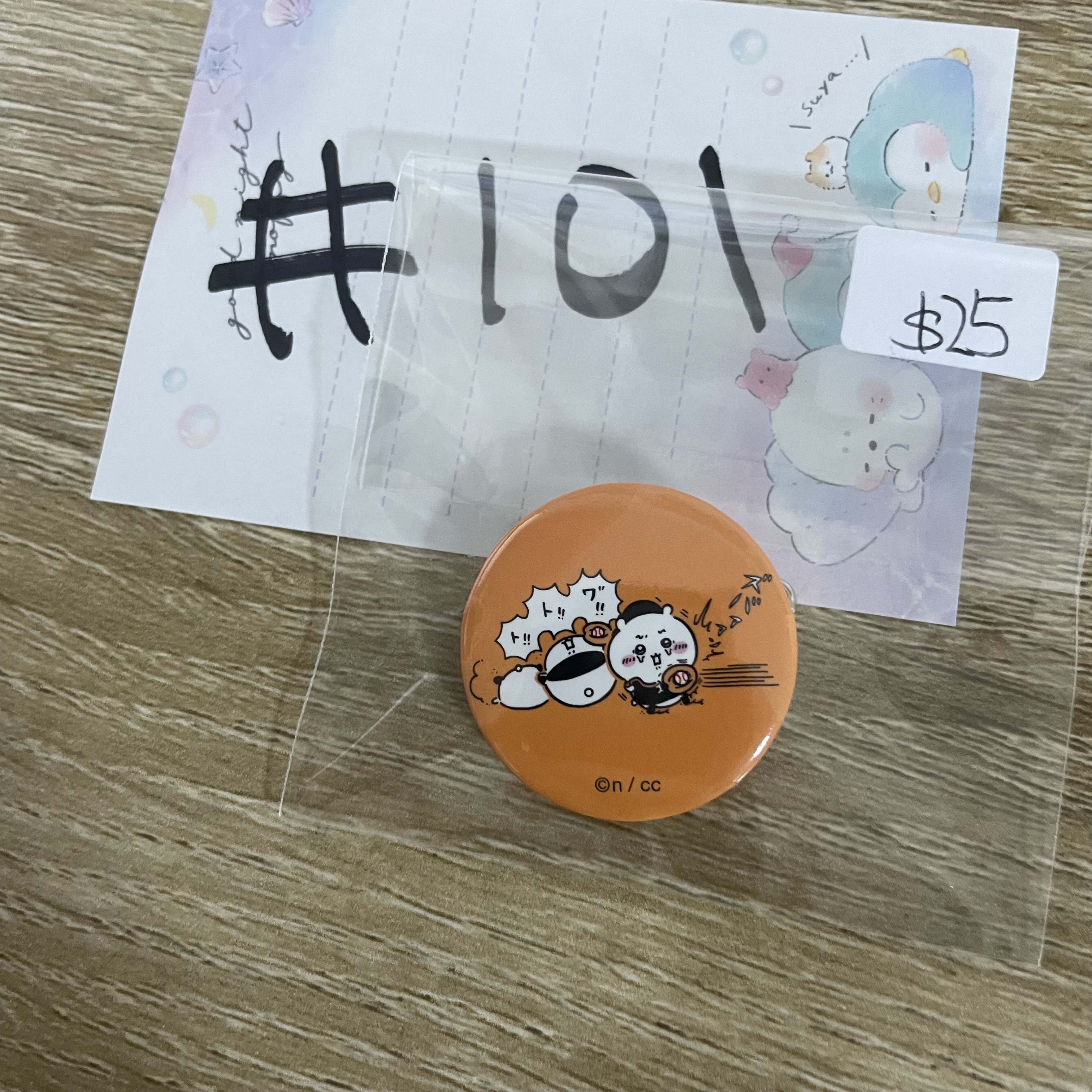 CHIIKAWA  小可愛  襟章#101