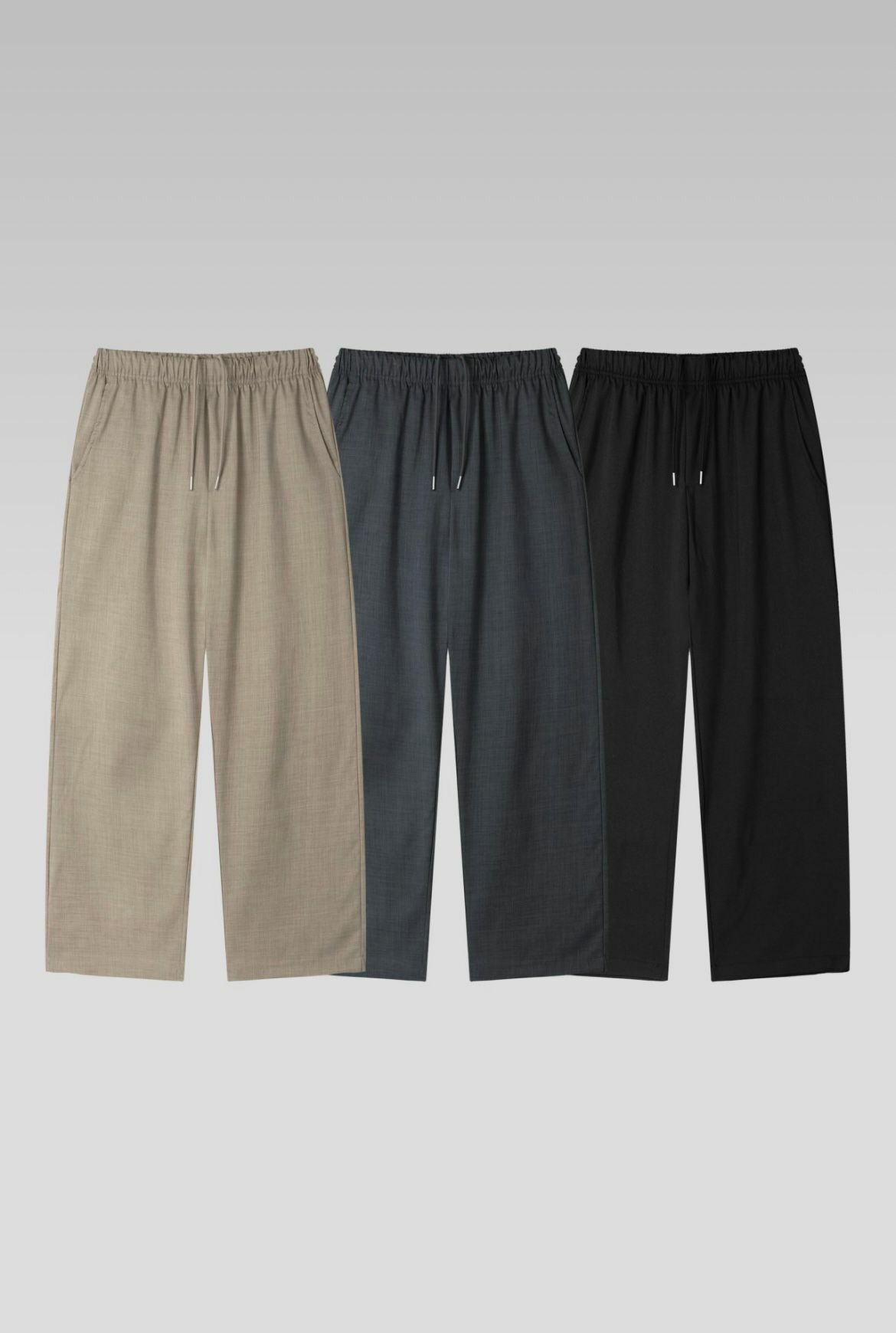 淨色鬆身西褲 P2940