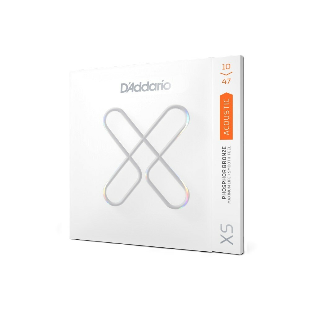 D'Addario XSABR1047 XS系列 民謠吉他弦 防鏽技術 磷青銅 10-47