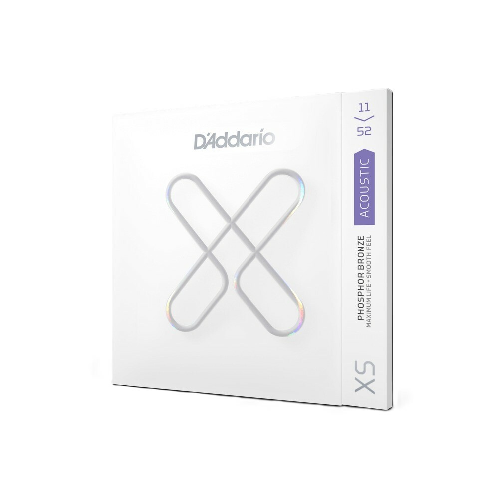 D'Addario XSABR1152 XS系列 民謠吉他弦 防鏽技術 磷青銅 11-52