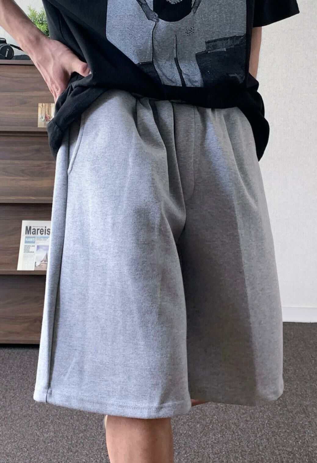 淨色棉質短褲 P2939