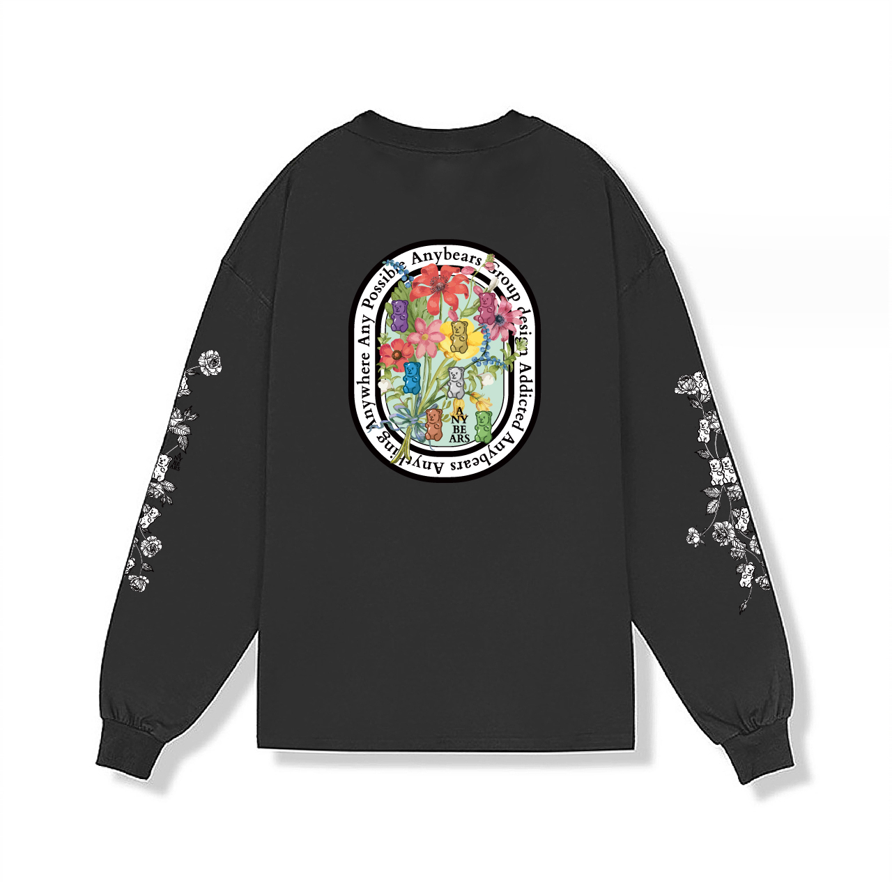 ANYBEARS®Parfumeur paris BEAR 巴黎香水大學T