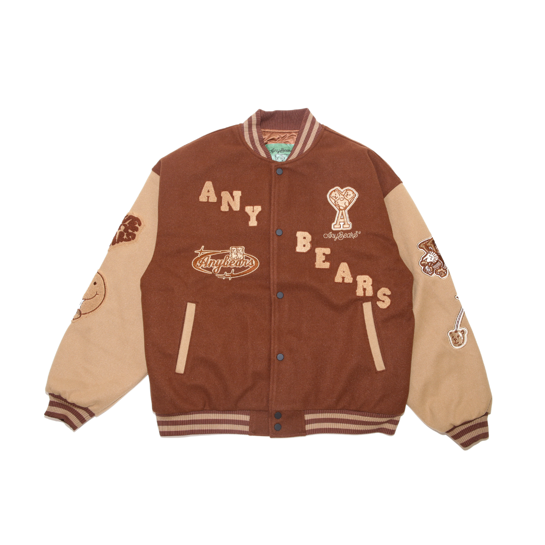 ANYBEARS®Baseball jacket 棒球外套