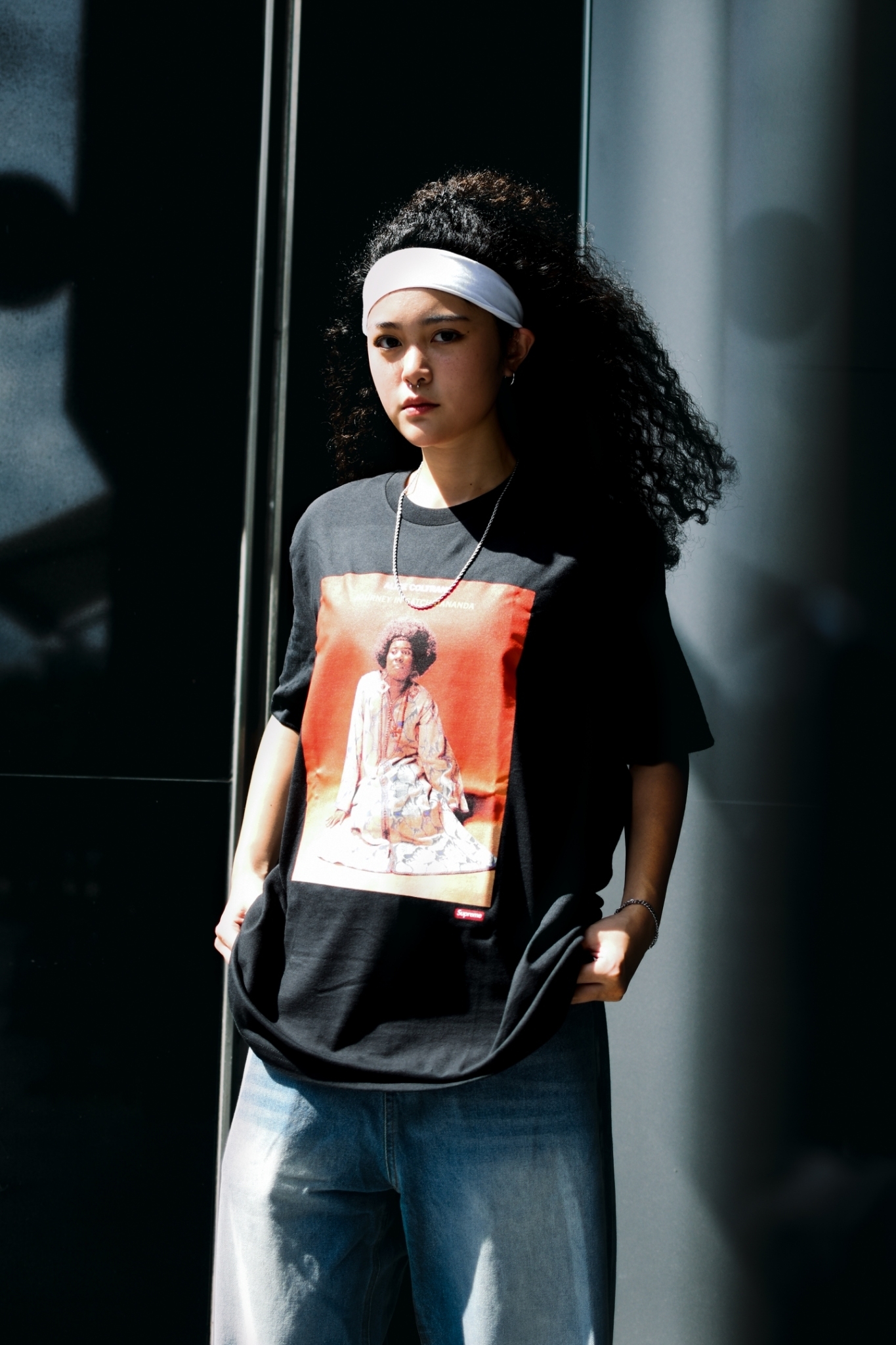 ☆ETW☆【EASY TO WEAR】Supreme 24SS Satchidananda Tee 宗教 哲學 照片 短T 黑色