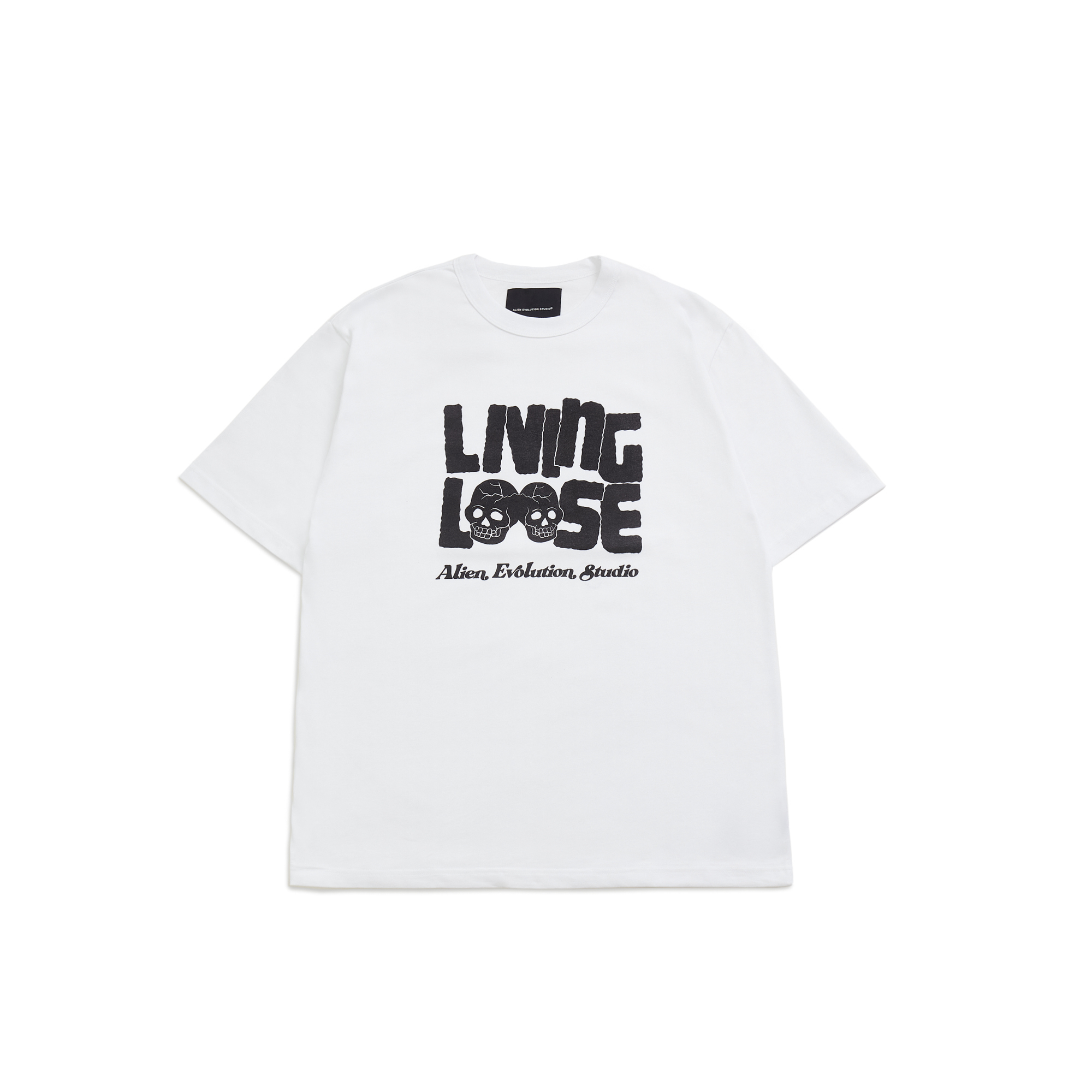 AES Embroidered Skull Logo Textured Socks