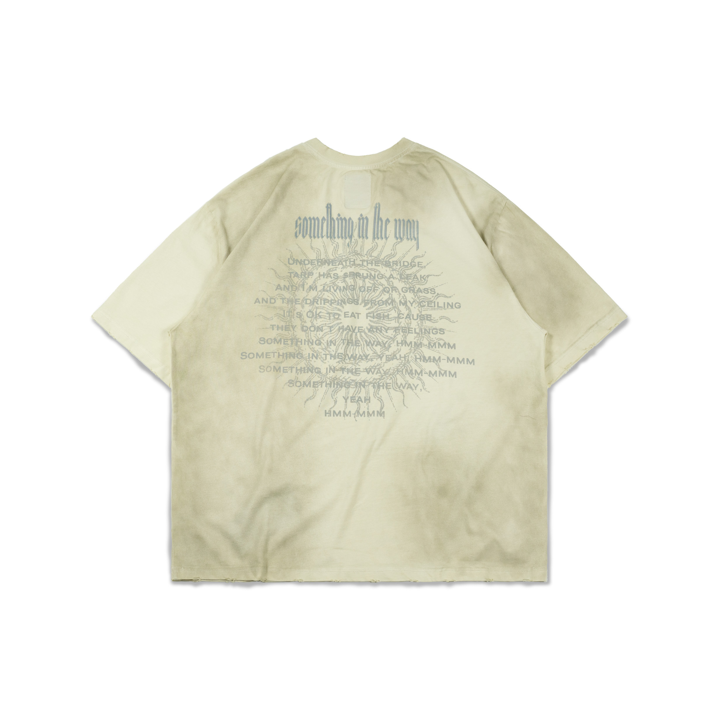 ORDINARY 自我救贖水洗糜爛短TEE