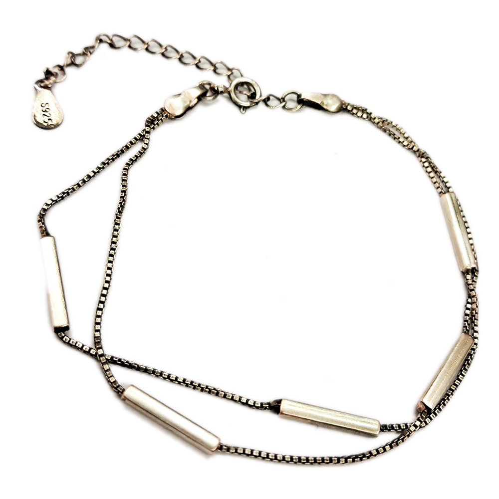 長方塊925純銀手鍊【十方】149403