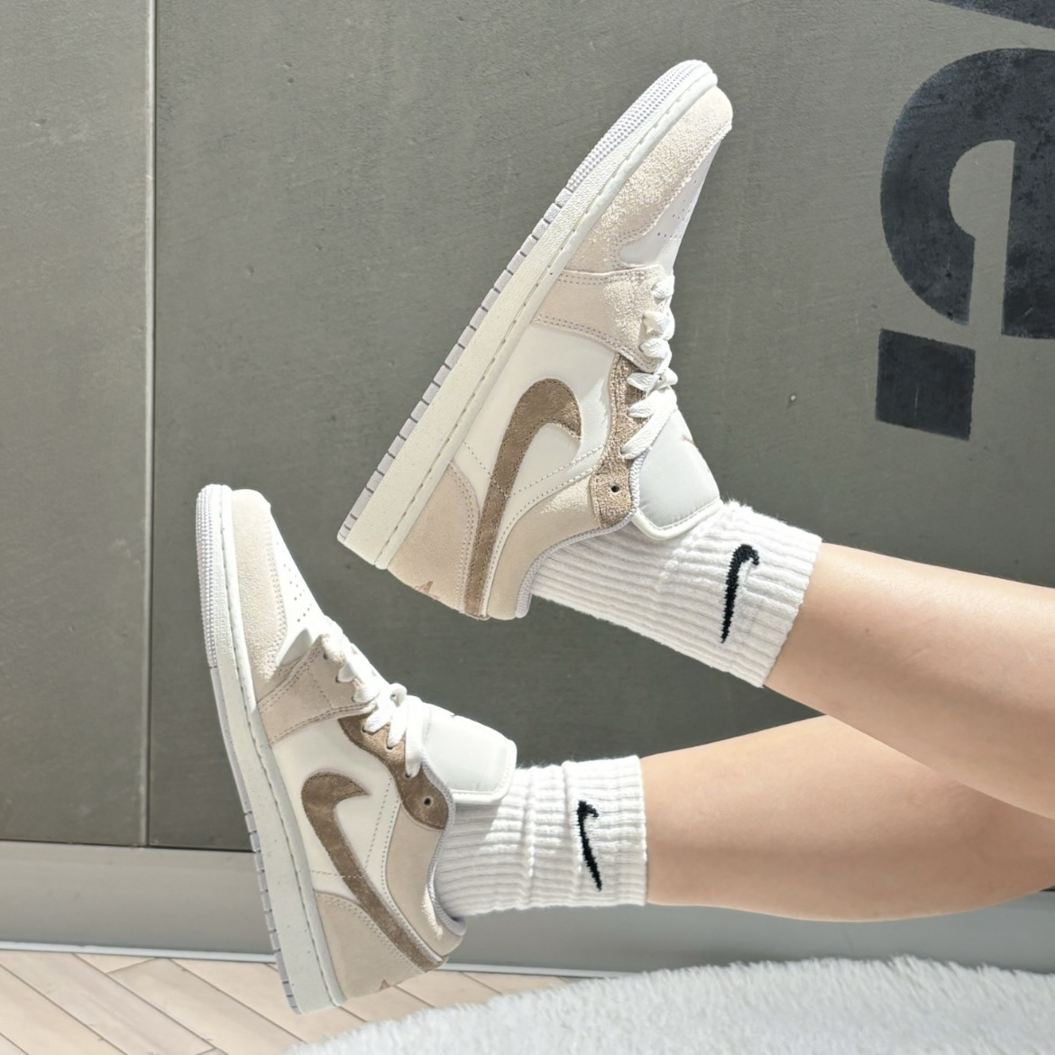 Nike Air Jordan 1 Low Legend Light Brown 摩卡淺棕 奶茶色 麂皮 低筒休閒鞋 男女鞋 大童