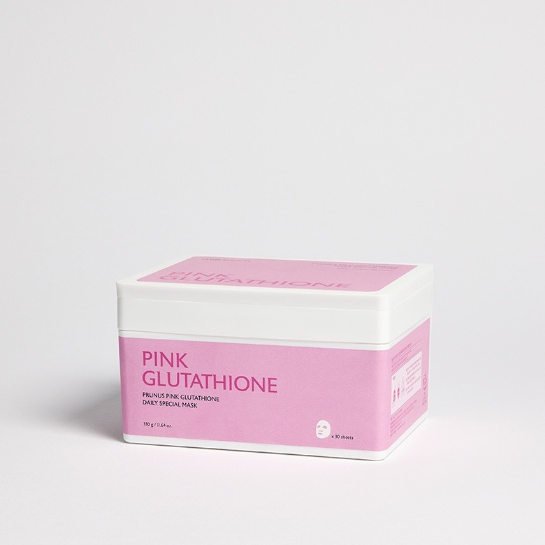 《現貨》MILK TOUCH pink glutathione Daily Brightening Mask 330g (30 pcs)