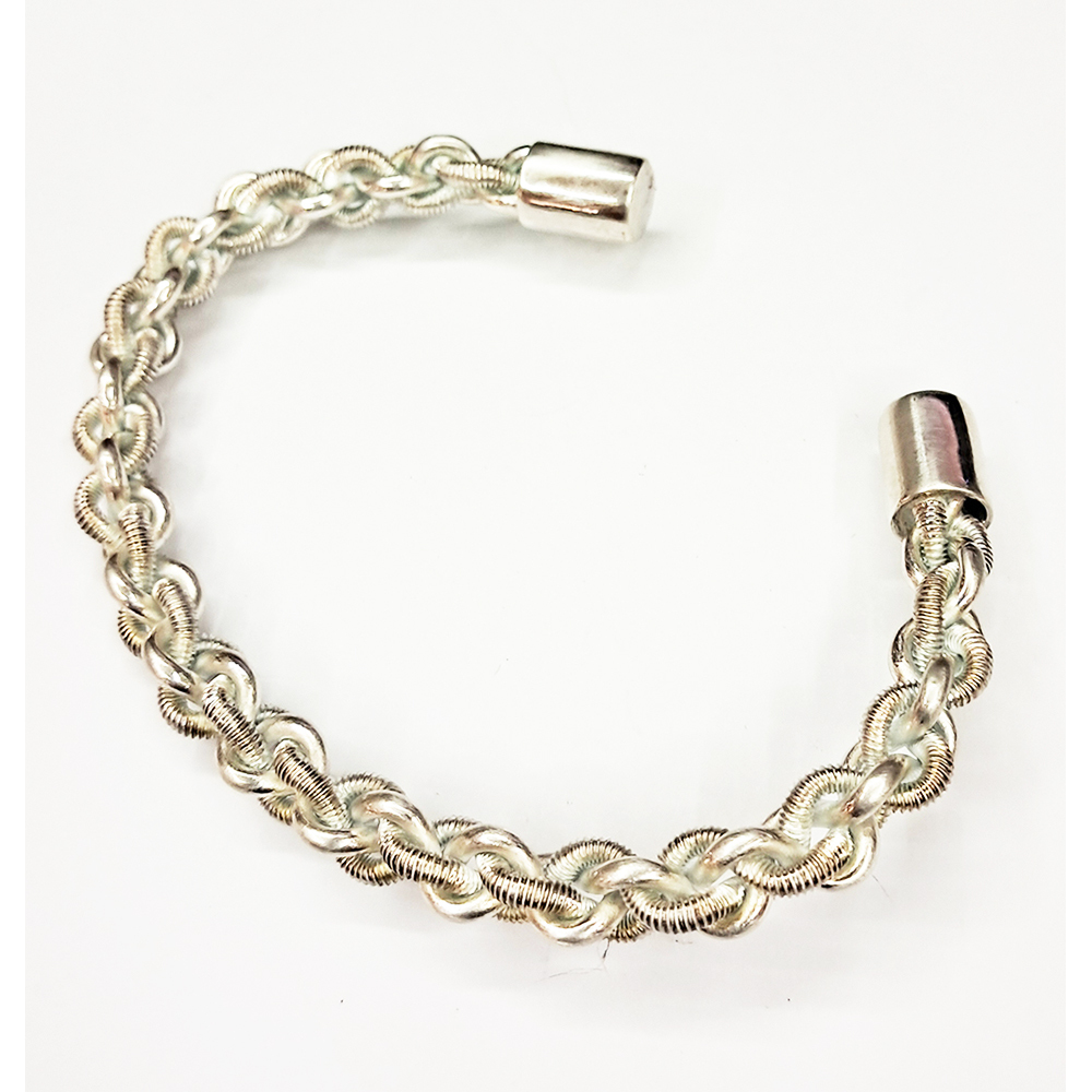 鎖鏈純銀925手環 【十方】141296