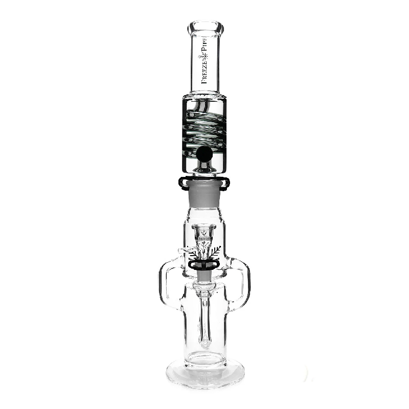 FREEZE PIPE 17" RECYCLER BONG
