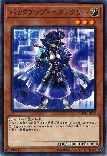 SD34-JP011 バックアップ・セクレタリー(備份秘書)