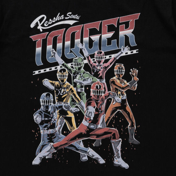 231061 Pbandai 預訂 2025/7月 東映ヒーローTシャツ　烈車戦隊トッキュウジャー　アメコミ風柄