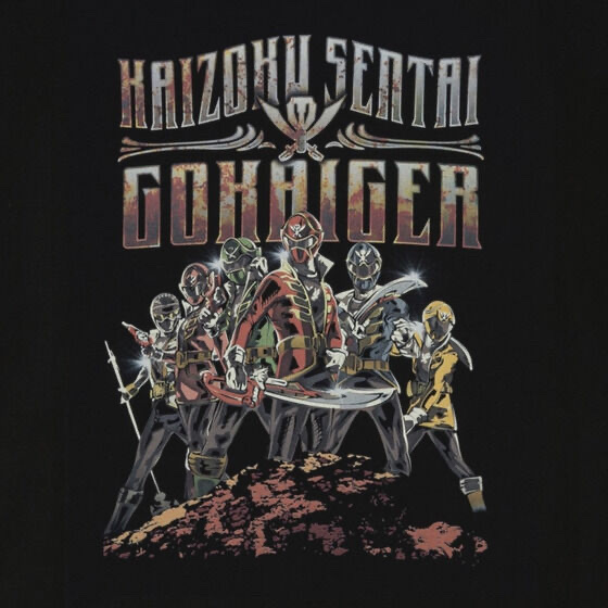 231078 Pbandai 預訂 2025/7月 東映ヒーローTシャツ　海賊戦隊ゴーカイジャー　アメコミ風柄