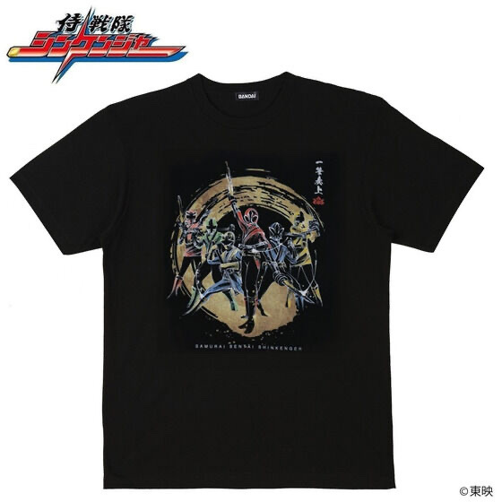 230179 Pbandai 預訂 2025/7月 東映ヒーローTシャツ　侍戦隊シンケンジャー　アメコミ風柄